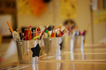 Classroom tools - pencils and pens